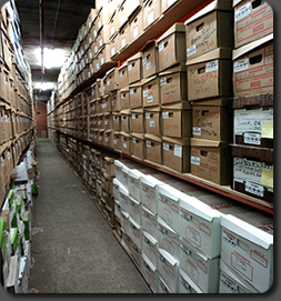 Secure business documents and records storage.